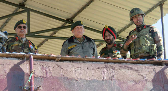 Army Chief Rawat reviews security situation in J-K