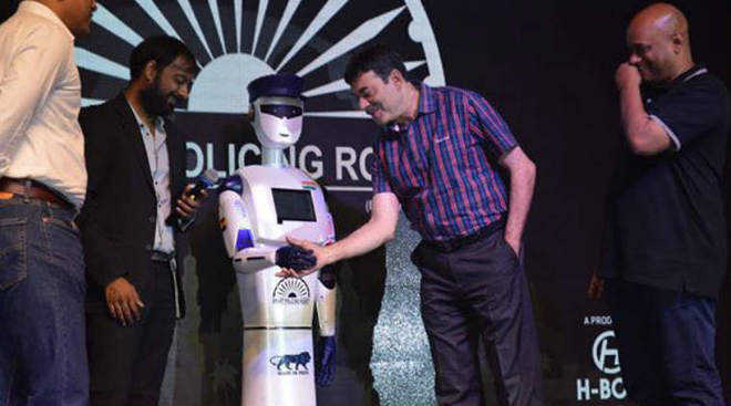 1st ‘Robocop’ launched in Hyderabad