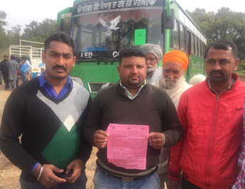 Month after boycott call, four villages vote under protest