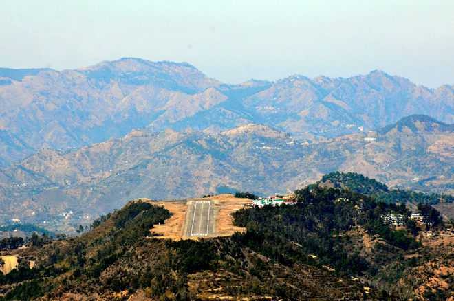 Flights from Shimla to resume next month