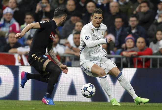 Real Madrid bounce back to beat Napoli 3-1