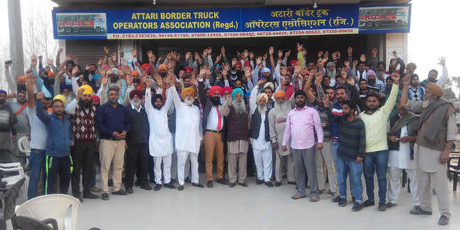 Attari Truck Union to launch agitation today