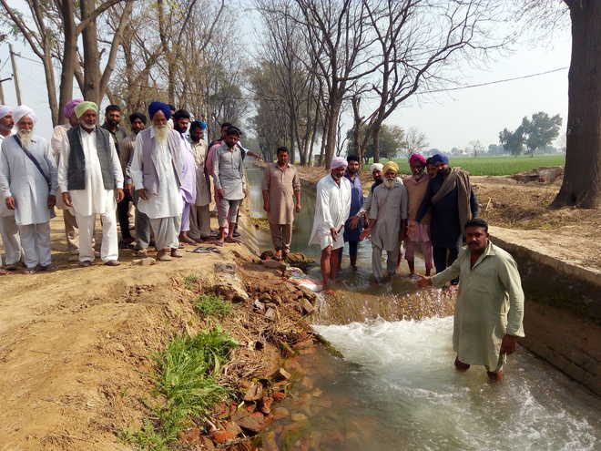 Tail-end villages face water shortage