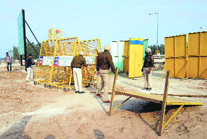 Security alert on Haryana border