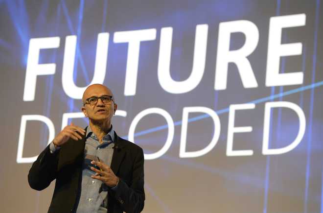 Nadella unveils tech for semi-skilled, slew of India-centric initiatives
