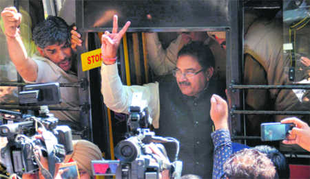 INLD leaders released from Patiala jail