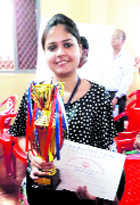 Hearing impaired, Mallika is city’s golden girl in chess