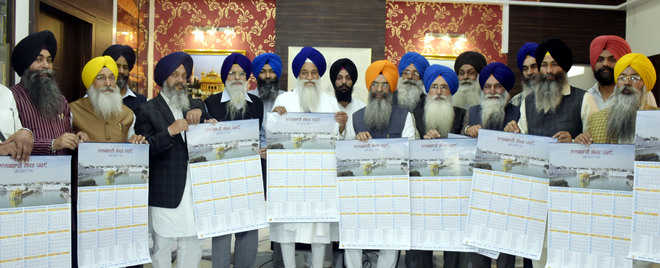 Nanakshahi Calendar Released The Tribune India