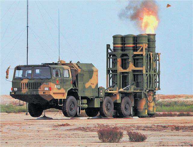 Pak inducts air defence system built by China
