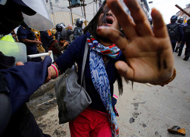 Nepal Police baton charge pro-Hindu party workers, dozens hurt