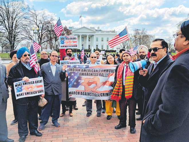 Indian-Americans protest hate crimes