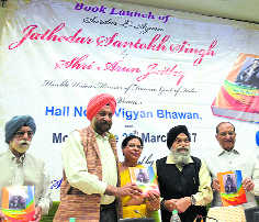 Book on Sardar-e-Azam Santokh Singh released