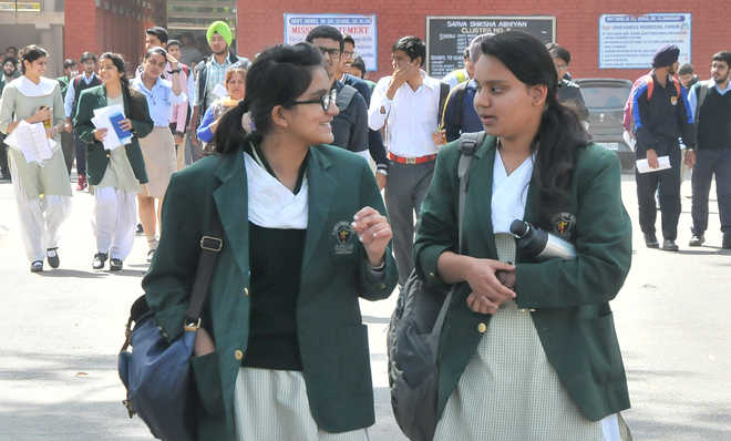 Class XII students find math exam easy but lengthy