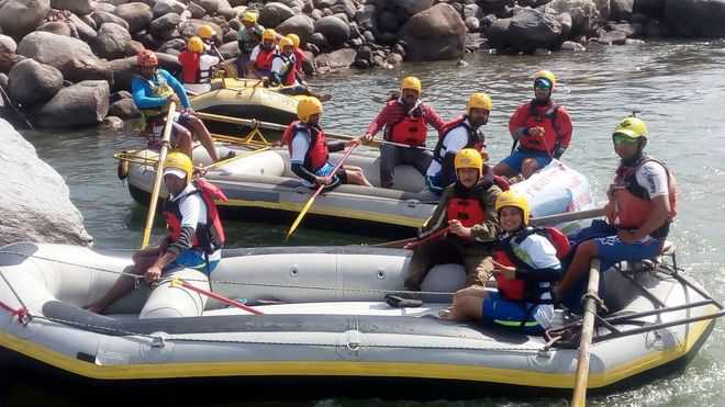 River rafting expedition flagged off