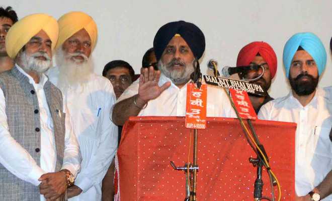 Sukhbir asks SAD workers to be united