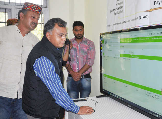 e-marketing facility launched for farmers