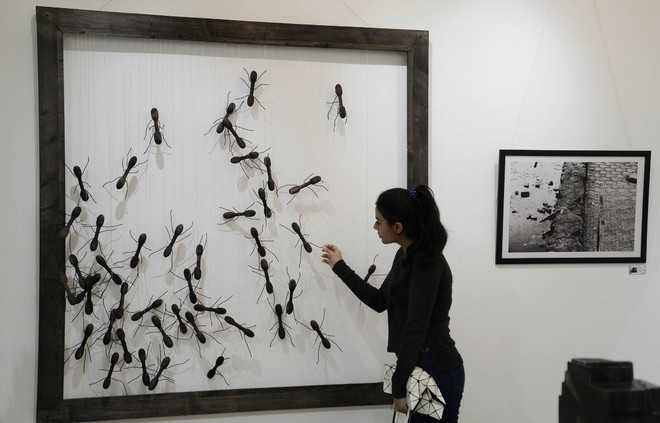 Exhibition brings fresh whiff of air, hope for art lovers