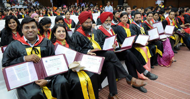 At Panjab University convocation, 799 students get their degree
