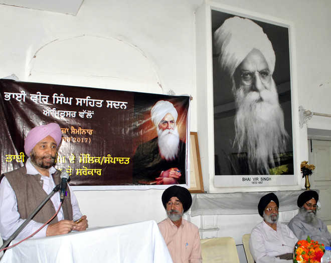 Discussion on Bhai Veer Singh’s work