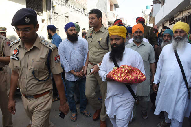 Torn pages of Gutka Sahib found in Anandpuri area