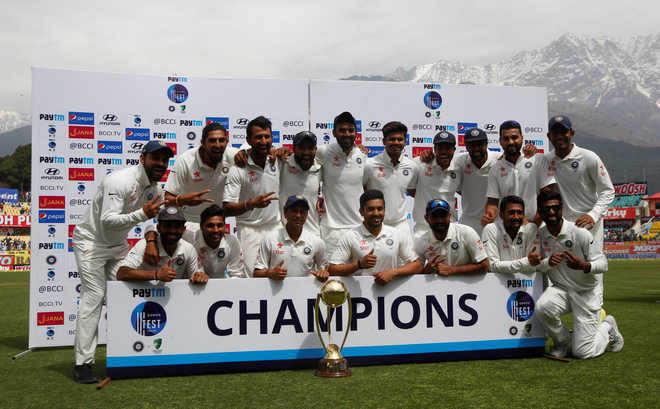 India win Dharamsala Test, series against Australia
