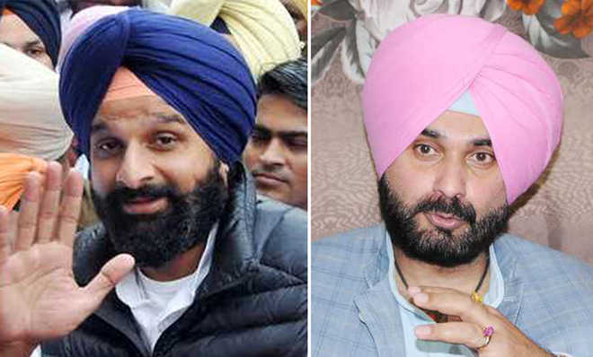Sidhu, Majithia exchange words over drugs as Assembly session begins