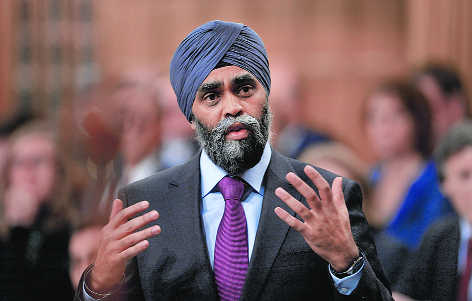 Reinforcing ties with India a priority: Sajjan