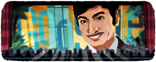 Google doodle celebrates Rajkumar''s birthday