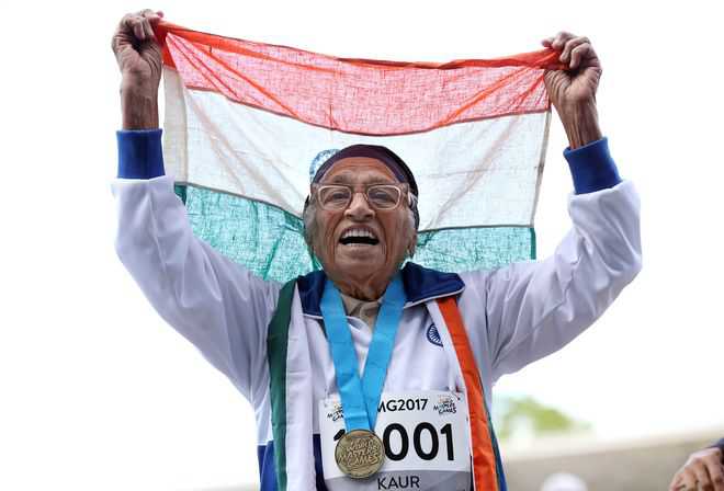 Man Kaur, 101, and her 100 metres of inspiration