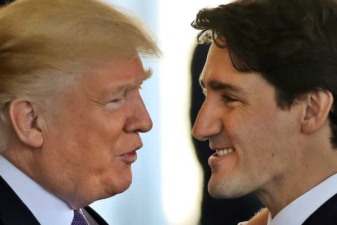 Trump calls PM Trudeau amid souring US-Canada ties