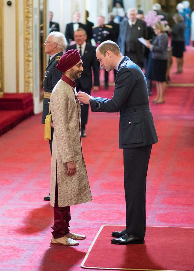 Sikh barrister honoured with Order of British Empire