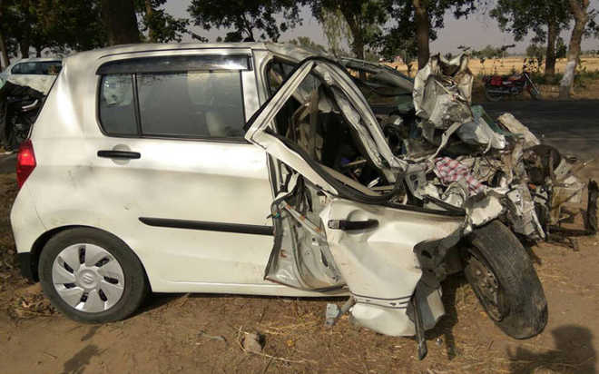 Two killed in road accident