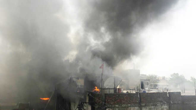 Major fire breaks out at Ludhiana factory