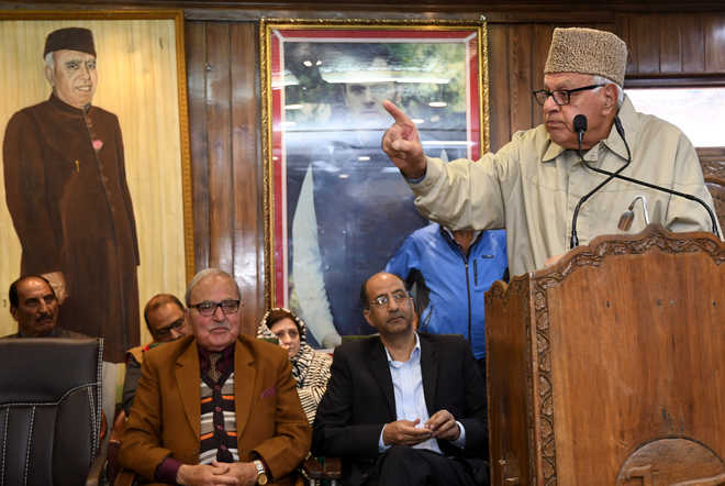 Farooq links clamour over soldiers’ killing to ‘anti-Muslim hatred’