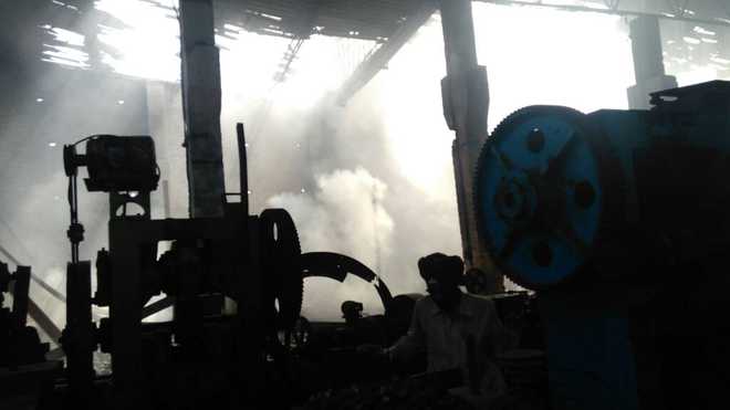 Fire breaks out at cycle parts manufacturing unit in Ludhiana