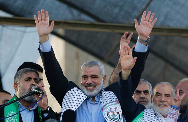 Ex-Gaza chief Haniya elected leader of Hamas
