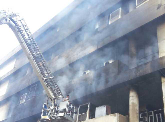 Fire at Panjab University office damages records