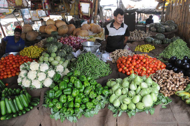 Prices of veggies fall with increase in supply