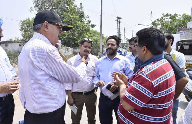 CVO inspects JIT projects, illegal buildings