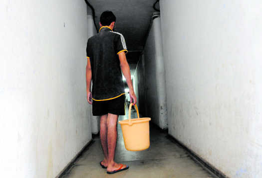 Water blues for hostel inmates
