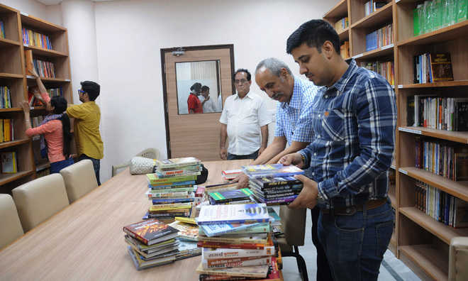 Books by RSS, BJP leaders on display