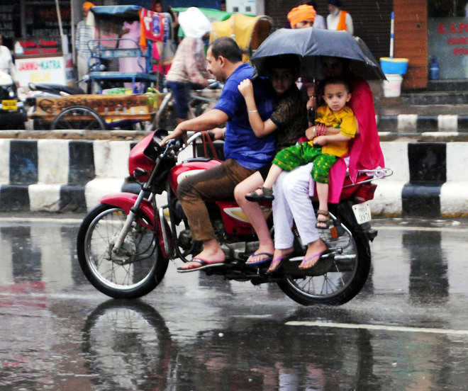 Rain brings respite, triggers monsoon woes