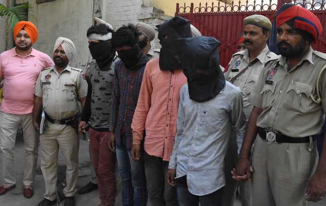 Two gangs busted, 9 nabbed in city
