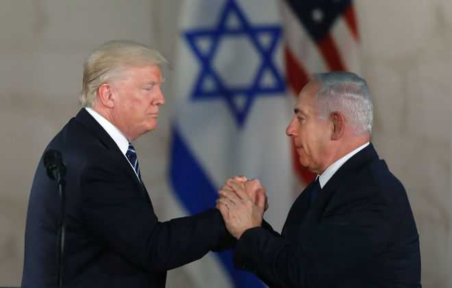 Trump promotes his goal — Middle East peace