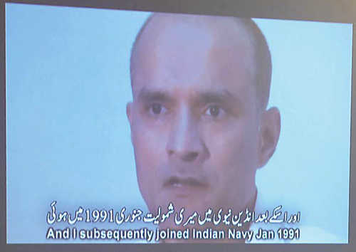 Jadhav providing ‘crucial intelligence’ on terror attacks, says Pakistan