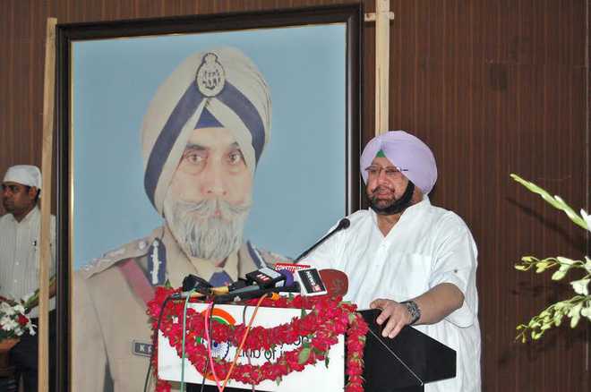 Amarinder lauds KPS Gill’s role in tackling terrorism in Punjab