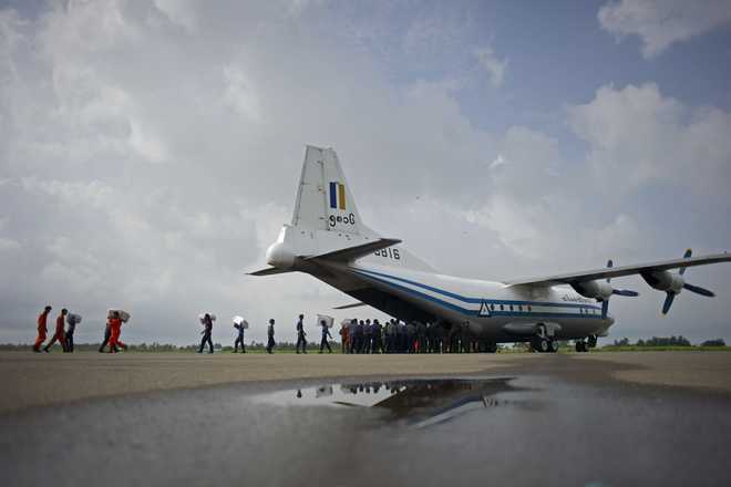 Debris from Myanmar plane carrying over 100 found in Andaman Sea