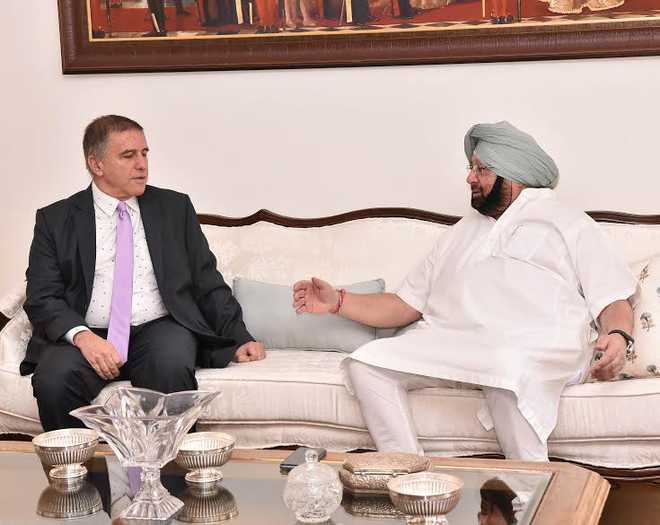 Envoy invites Amarinder Singh to visit Israel in September