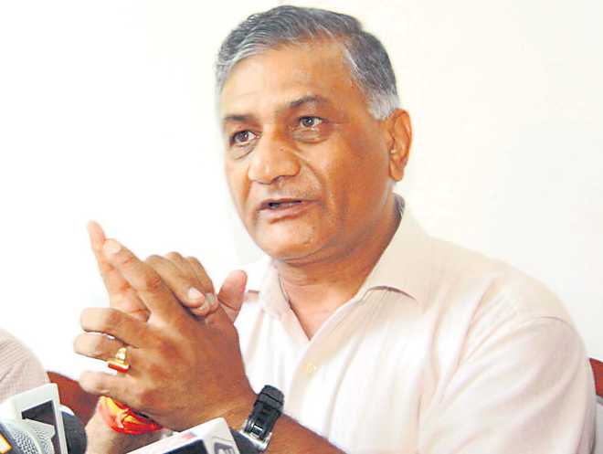 Apologise for targeting Army Chief : VK Singh