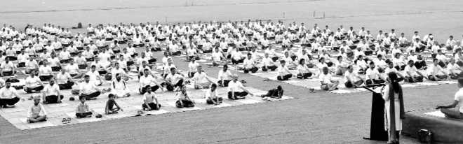 Yoga Day: A spectacle & its sheen